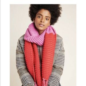 Anthropologie ColorBlocked Scarf
